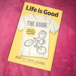 Life is Good book signed by author